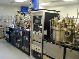 UHV sputtering facility