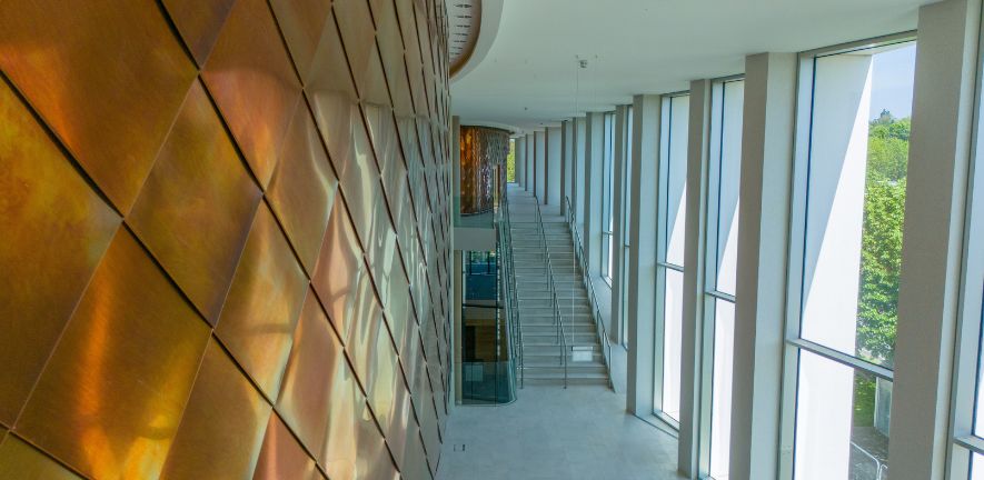 Interior view of the Ray Dolby Centre