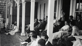 Figure 7 Spectators at the 1939 annual cricket match Figure 7 Spectators at the 1939 annual cricket match