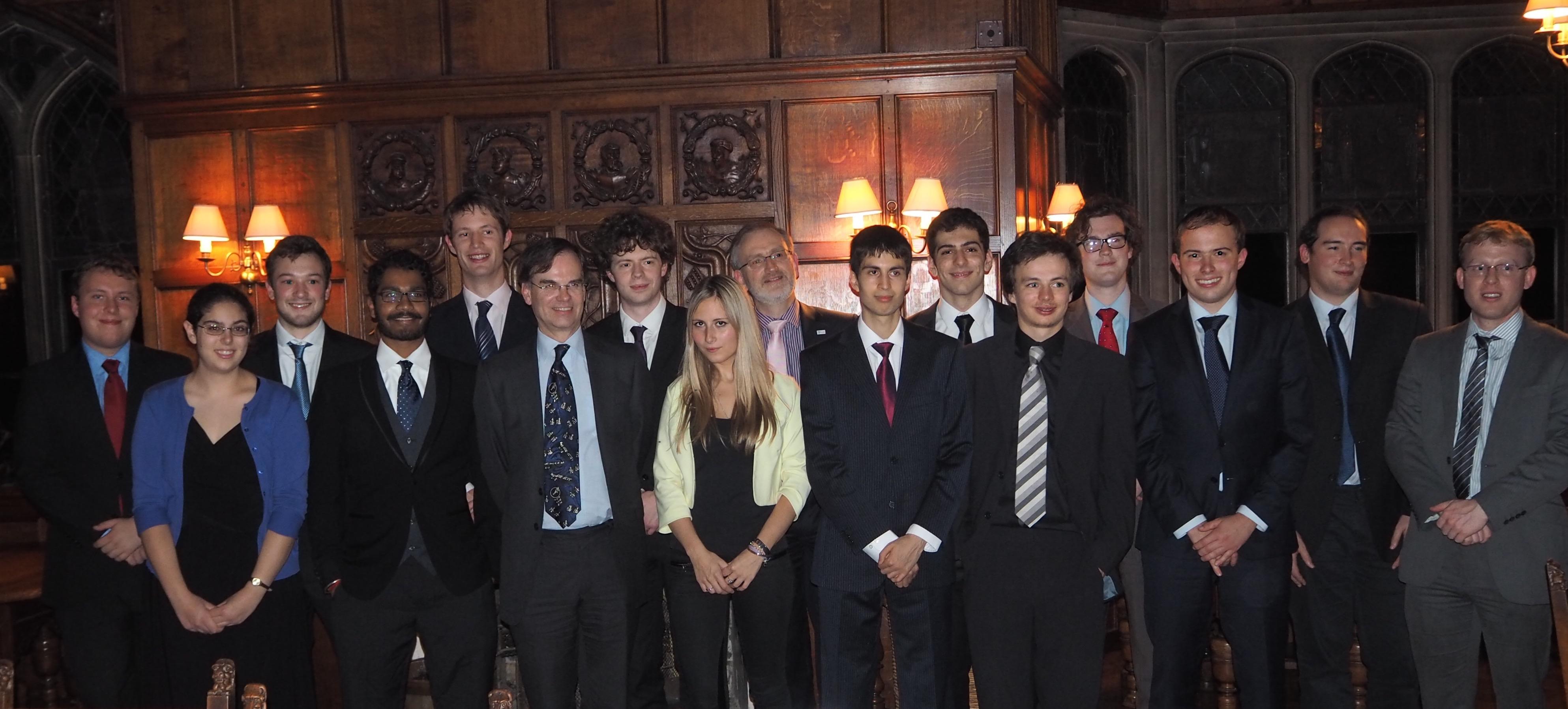 Prizewinners Dinner 2014
