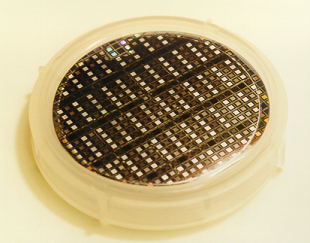 A processed wafer