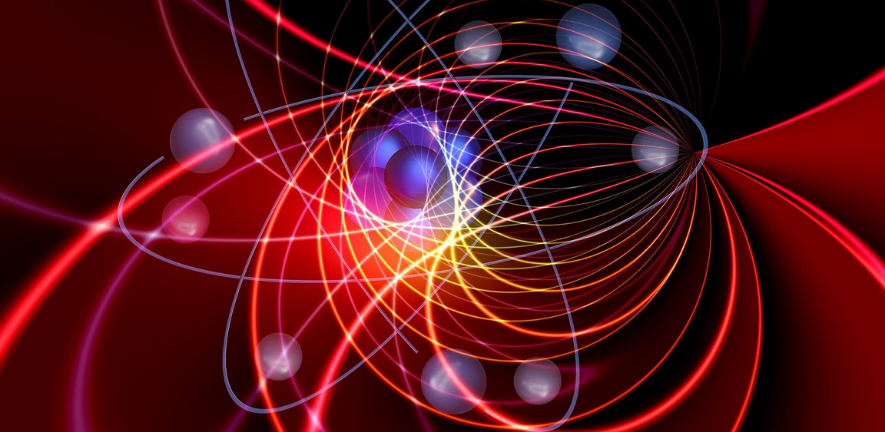 Illustration of electrons