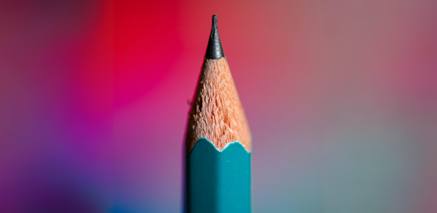 close up of a pencil 