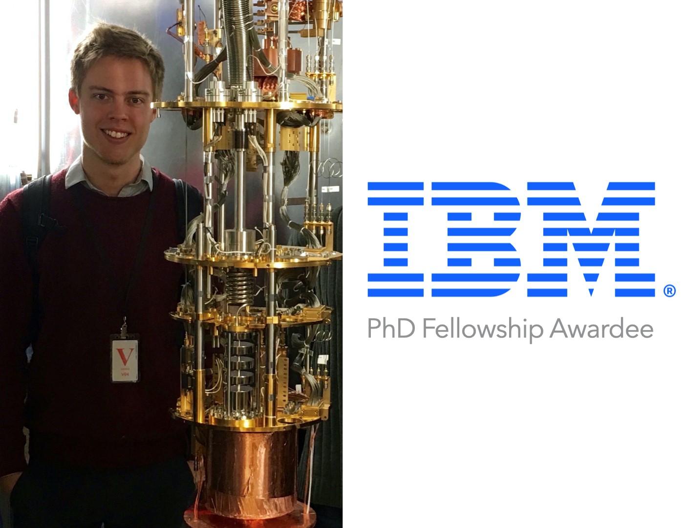 Cavendish PhD student Theo Lundberg awarded prestigious IBM PhD Fellowship