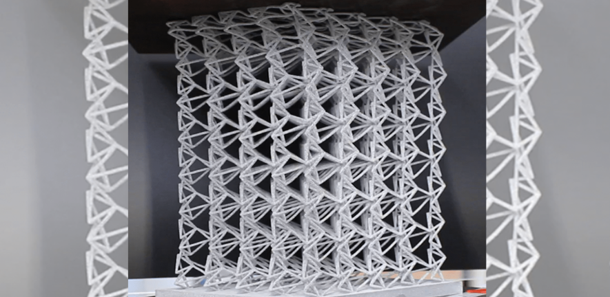 3D printed metamaterial
