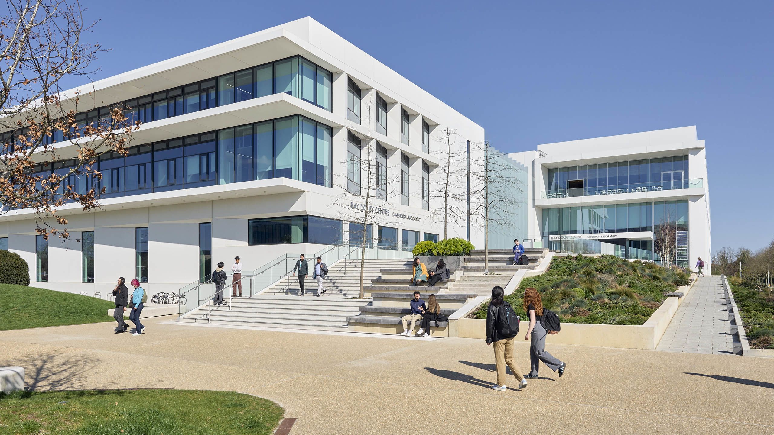 Front facade of the RDC