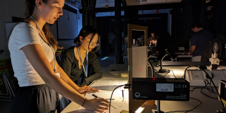 Image of students during STEMSMART residential