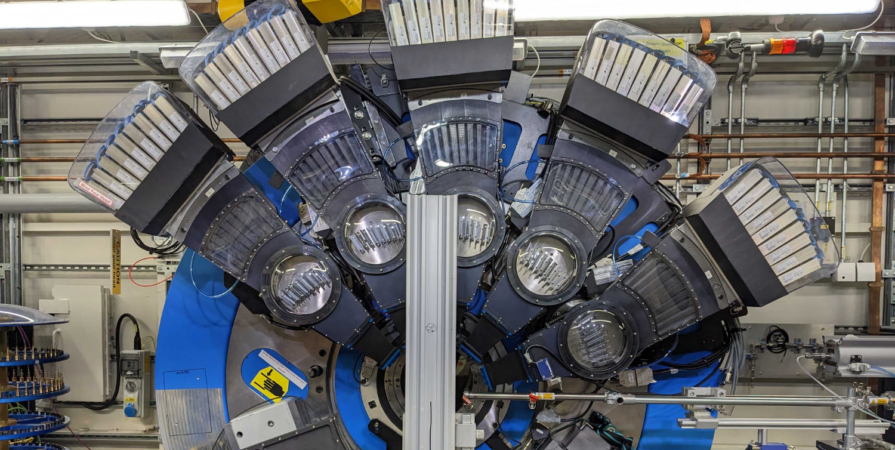 close up of a detector